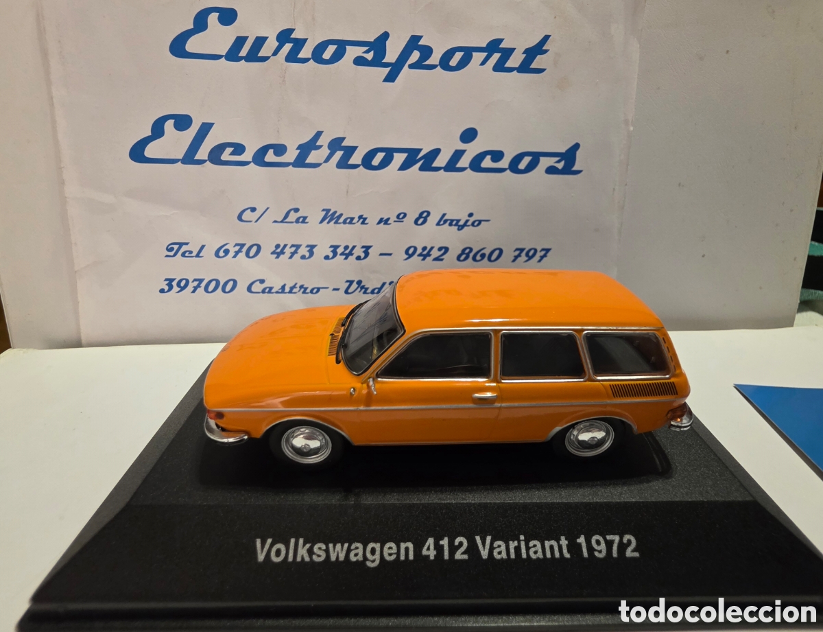 Coches a escala: Volkswagen 412 variant 1972 1/43