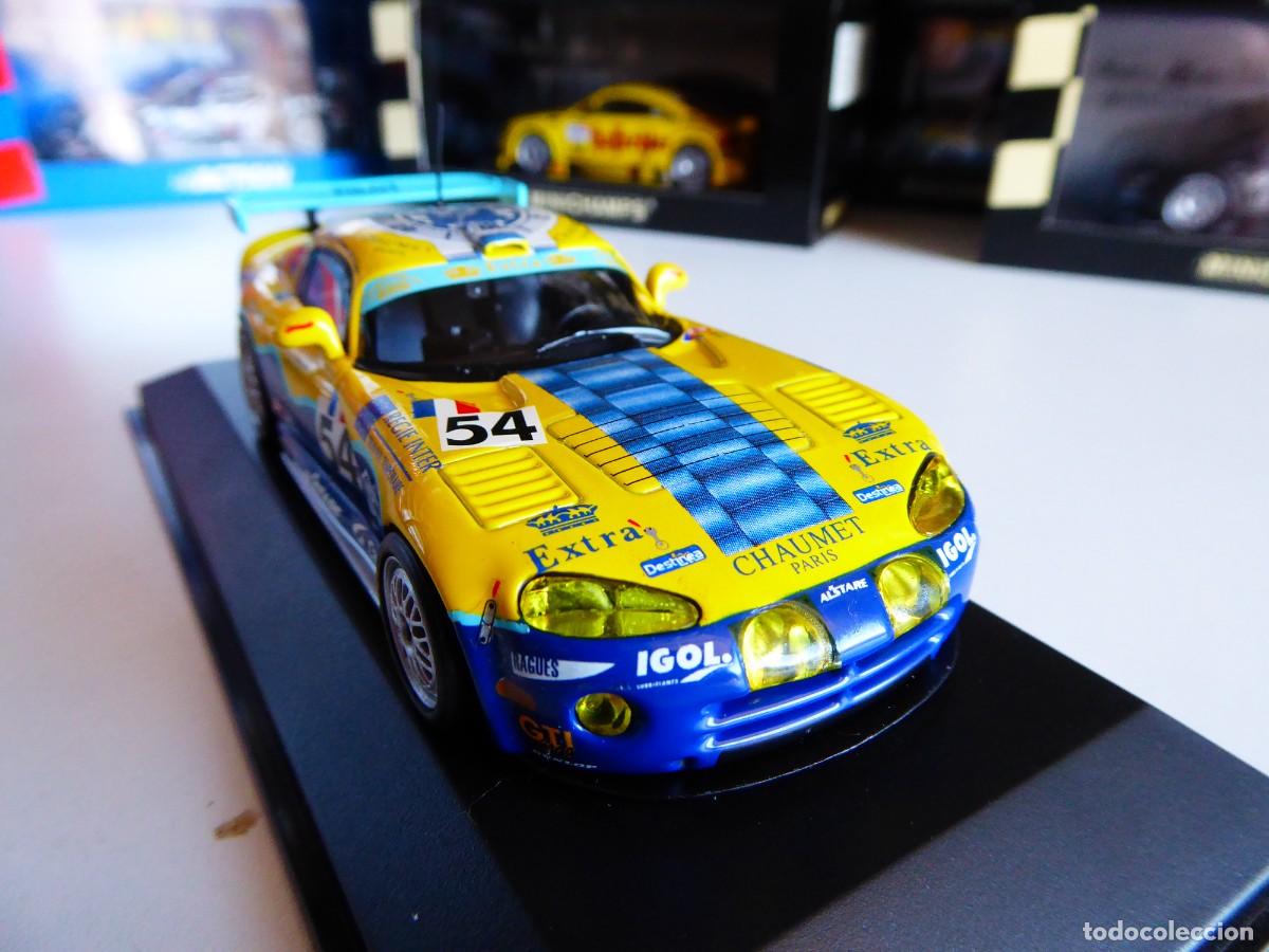 Coches a escala: 1/43 Minichamps Dodge Viper GTS-R Chaumet Alstare Extra #54 24H Le Mans 1999 Monteiro