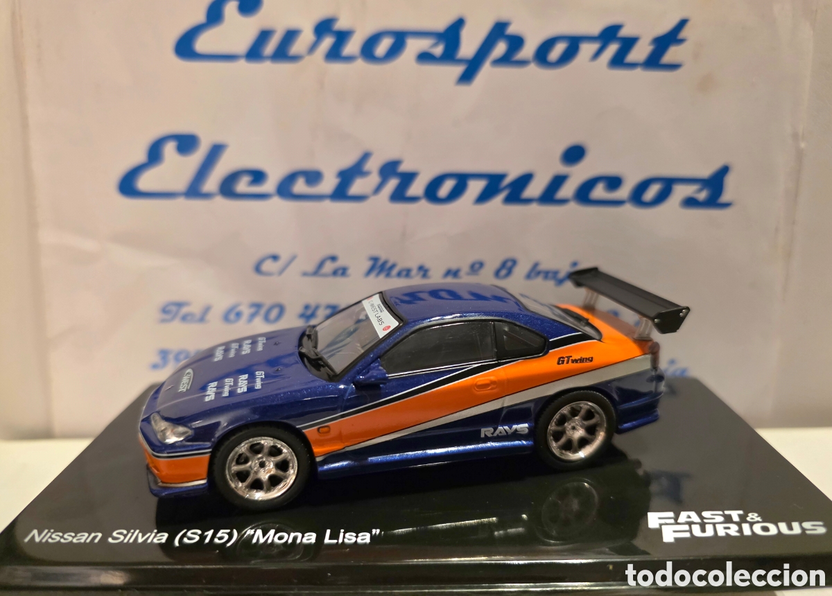 Coches a escala: Nissan Silvia S15 Mona Lisa escala 1/43
