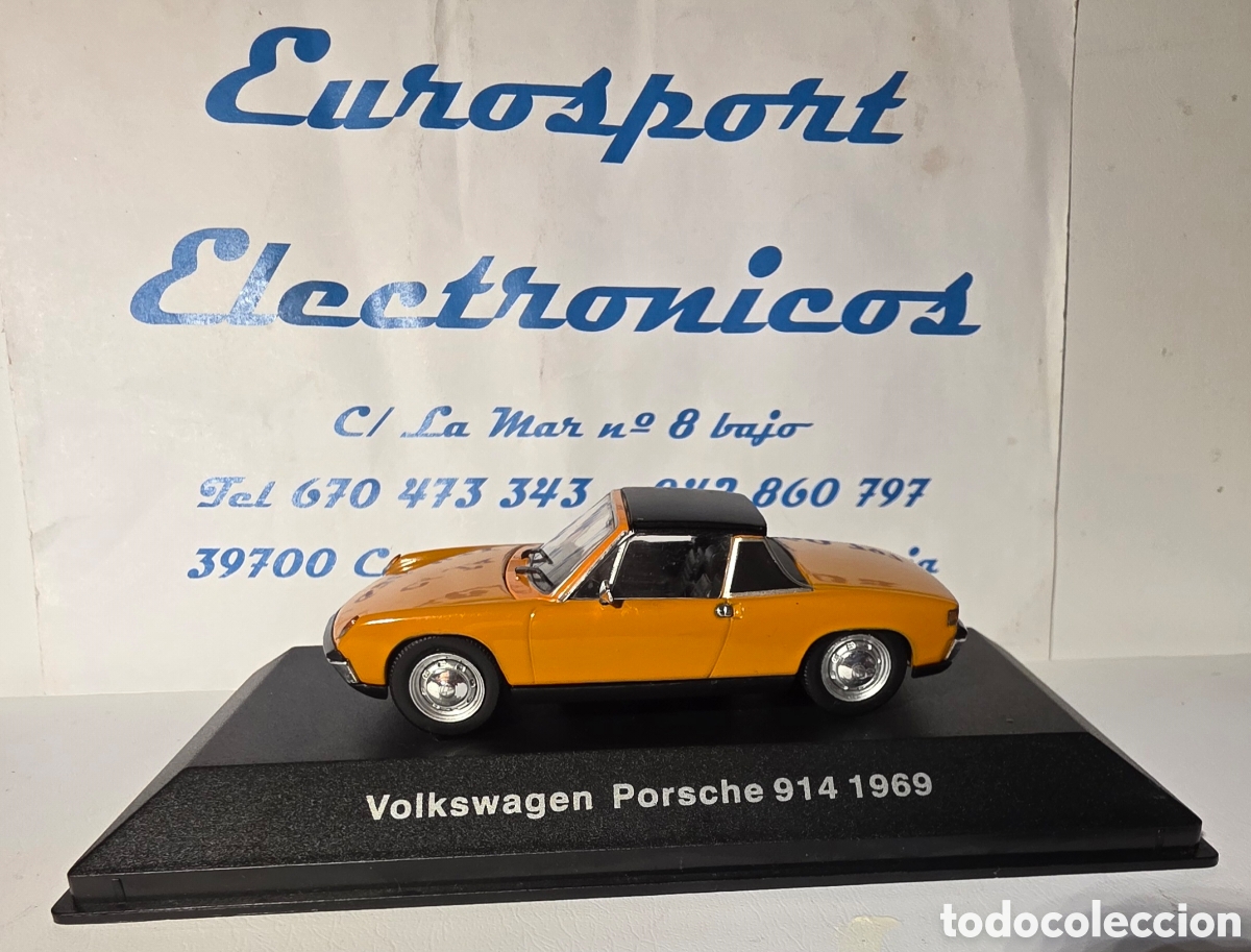 Coches a escala: Volkswagen Porsche 914 1969 escala 1/43