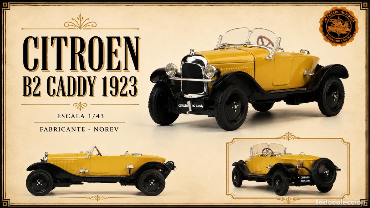 Auto in scala: Citroen B2 Caddy 1923