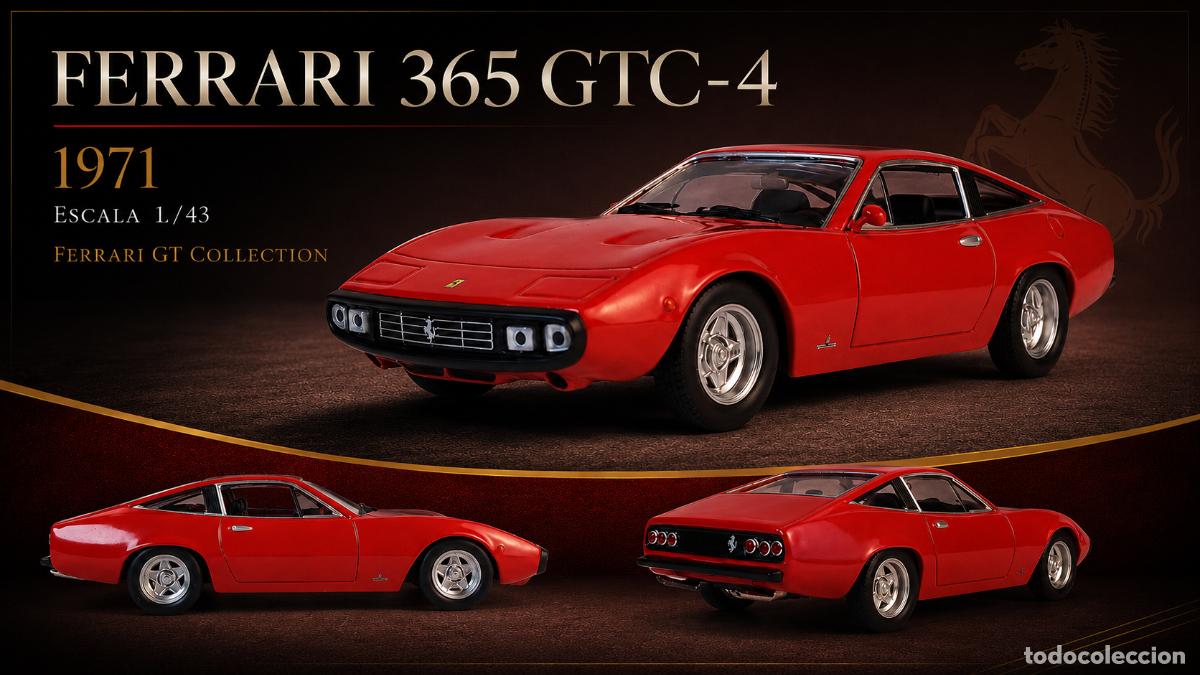 Coches a escala: FERRARI 365 GTC4 1971
