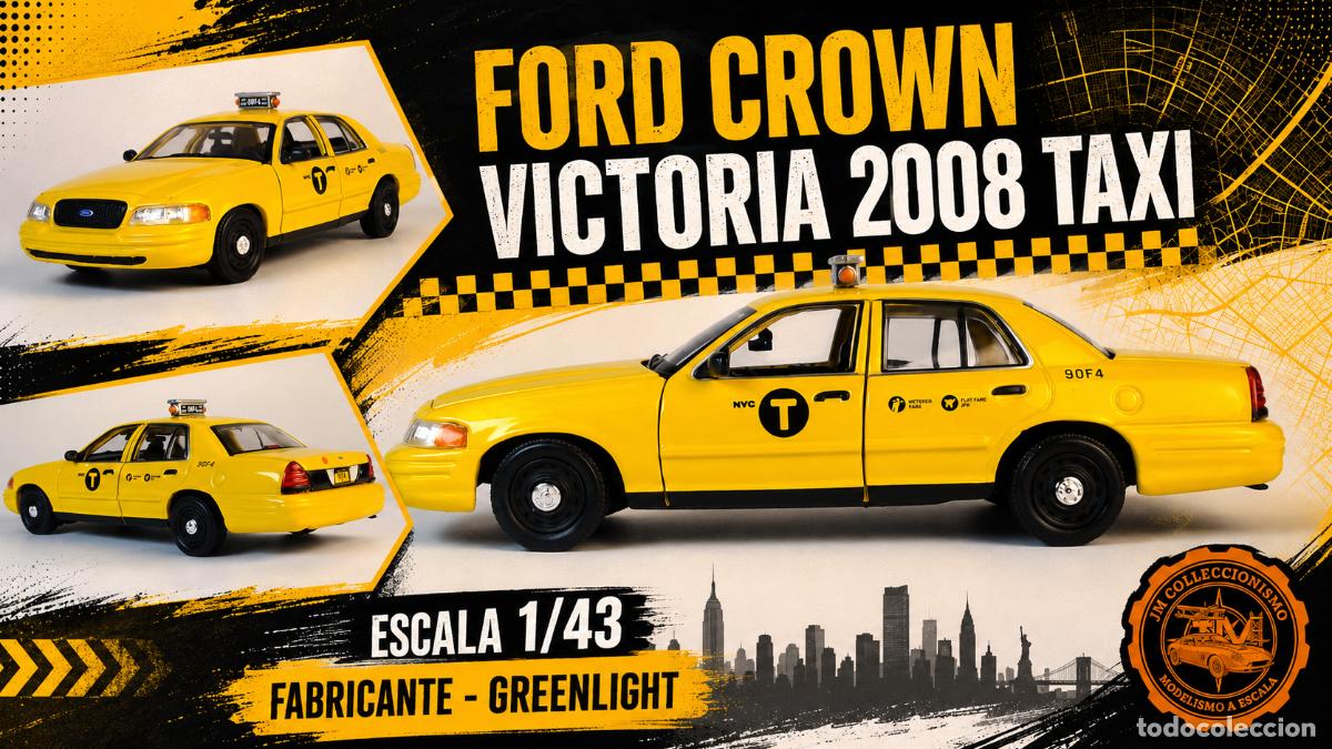 Voitures &agrave; l'&eacute;chelle: Ford Crown Victoria 2008 Taxi