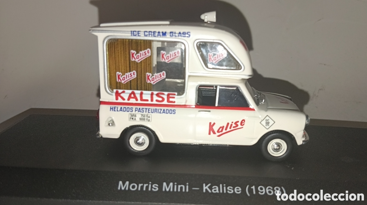Coches a escala: VEH&Iacute;CULO REPARTO Y SERVICIO SALVAT MORRIS MINI KAISE 1968