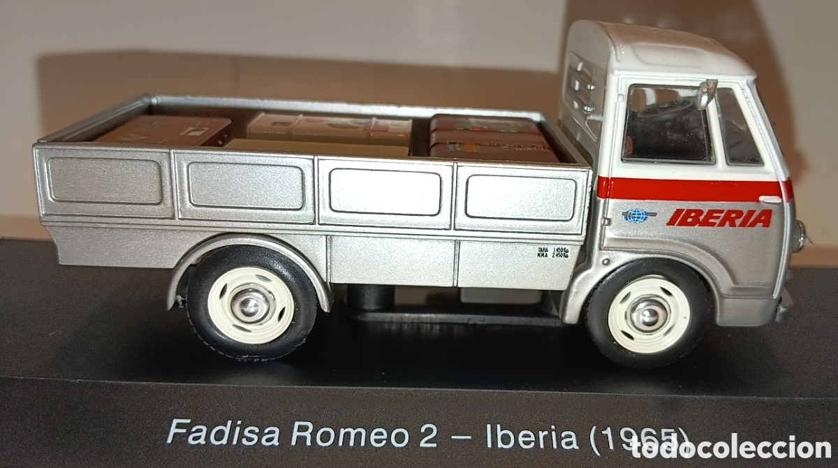 Coches a escala: VEH&Iacute;CULO REPARTO Y SERVICIO FADISA ROMEO IBERIA 1965