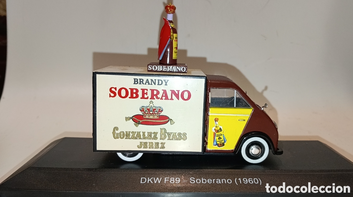 Coches a escala: VEH&Iacute;CULO REPARTO Y SERVICIO SALVAT DKW SOBERANO 1960