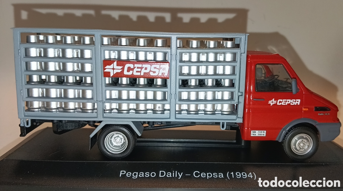 Coches a escala: VEH&Iacute;CULO REPARTO Y SERVICIO SALVAT PEGASO DAILY CEPSA 1994