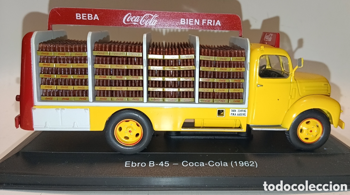Coches a escala: VEH&Iacute;CULO REPARTO Y SERVICIO SALVAT EBRO COCA COLA1962