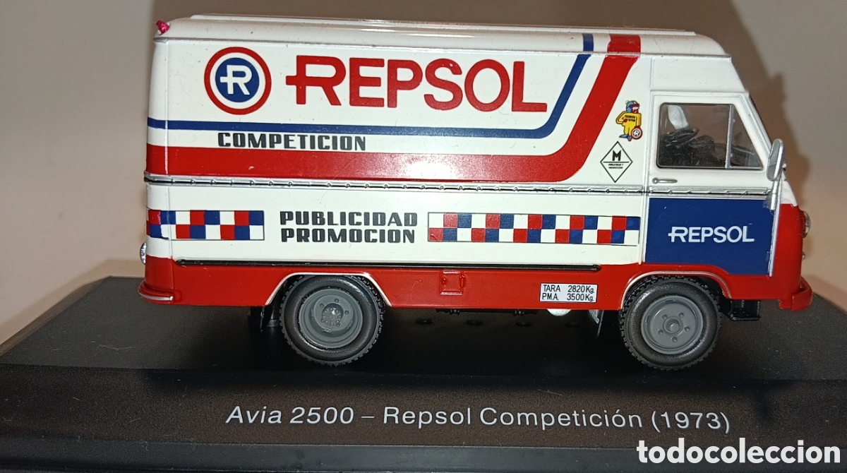 Coches a escala: VEH&Iacute;CULO REPARTO Y SERVICIO SALVAT AVIA REPSOL COMPETICI&Oacute;N 1973