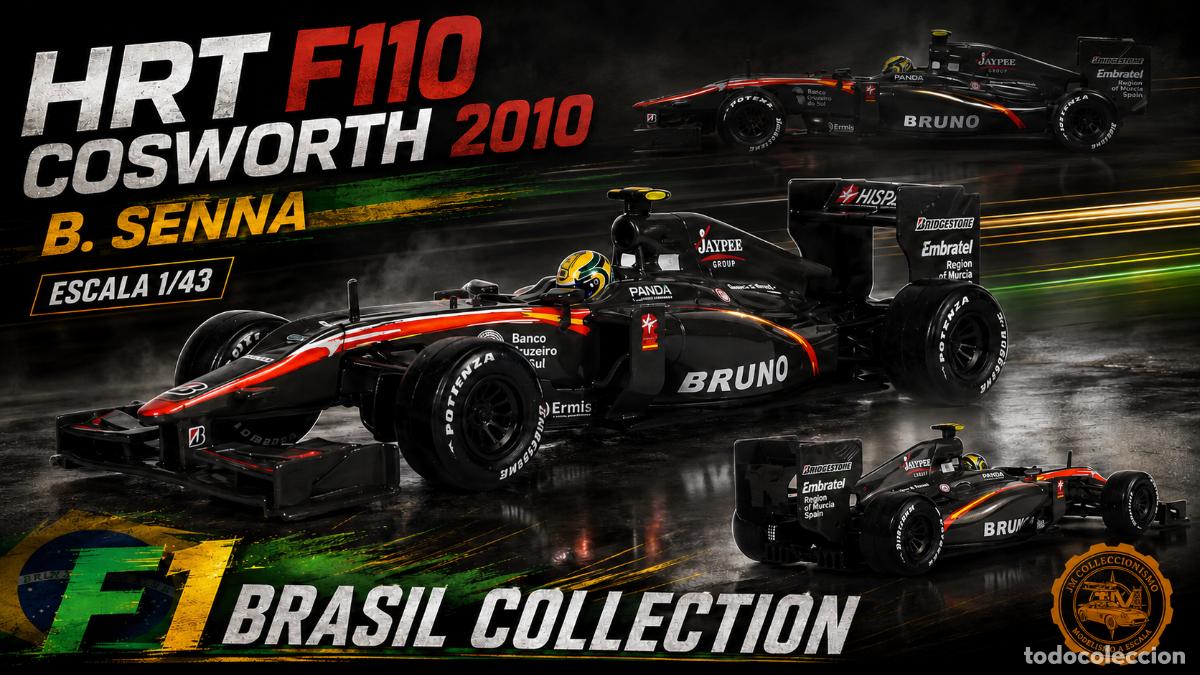 Coches a escala: HRT F110 Cosworth 2010 - B. Senna