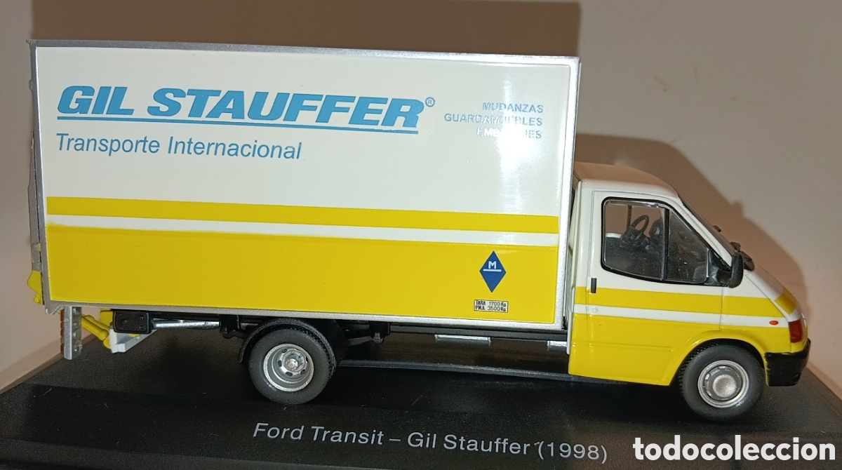 Coches a escala: VEH&Iacute;CULO REPARTO Y SERVICIO SALVAT FORD TRANSIT GIL STAUFFER 1998