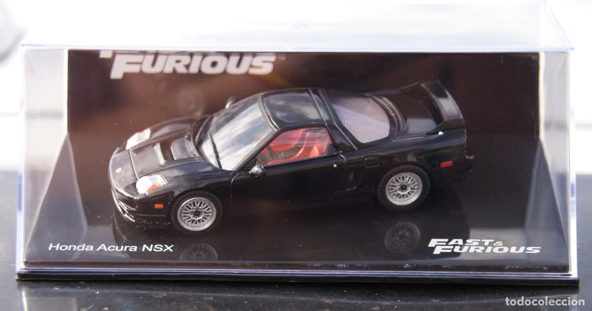 Coches a escala: HONDA ACURA NSX NEGRO ESCALA 1/43 DE FAST AND FOURIUS DE ALTAYA EN CAJA