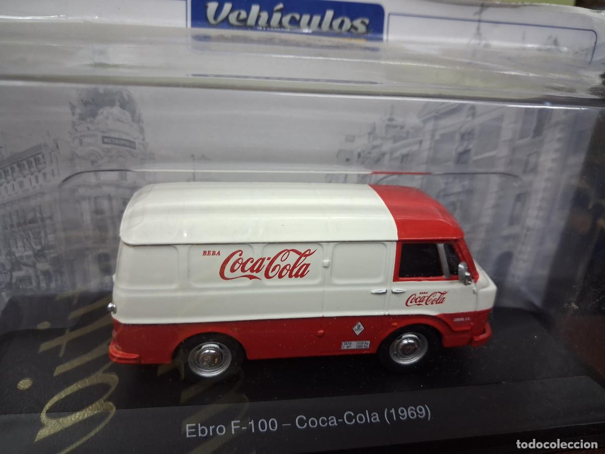 Coches a escala: COCHE CAMION MINIATURA 1:43 VEHICLOS DE REPARTO Y SERVICIOS EBRO F 100 COCA COLA 1969 NUEVO