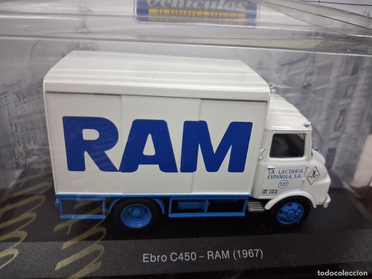 Coches a escala: COCHE CAMION MINIATURA 1:43 VEHICLOS DE REPARTO Y SERVICIOS EBRO C 450 RAM 1967 NUEVO