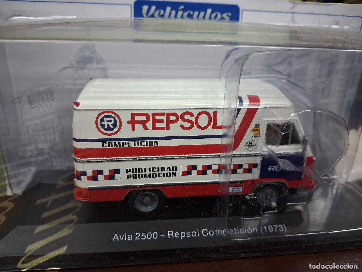 Coches a escala: COCHE CAMION MINIATURA 1:43 VEHICLOS DE REPARTO Y SERVICIOS AVIA 2500 REPSOL COMPETICION 1973 NUEVO