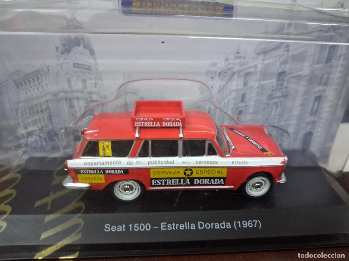 Coches a escala: COCHE CAMION MINIATURA 1:43 VEHICULOS DE REPARTO Y SERVICIOS SEAT 1500 ESTRELLA DORADA 1967 NUEVO