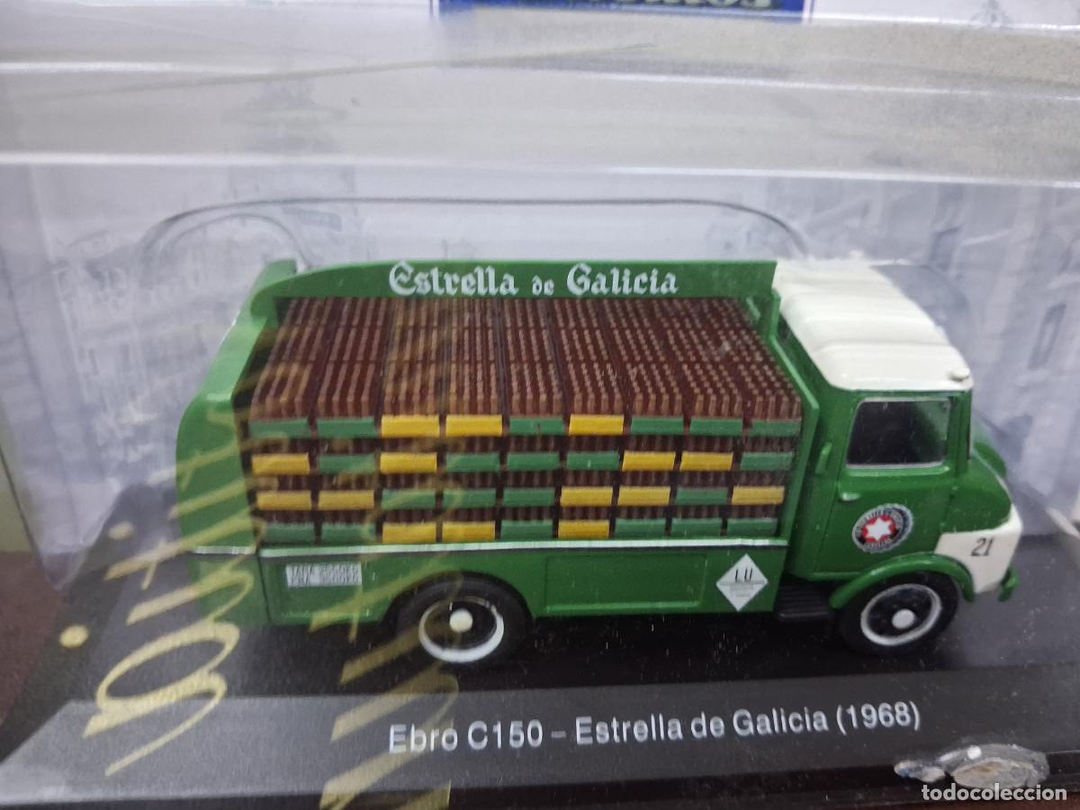 Coches a escala: COCHE CAMION MINIATURA 1:43 VEHICULOS DE REPARTO Y SERVICIOS EBRO C150 ESTRELLA GALICIA 1968 NUEVO