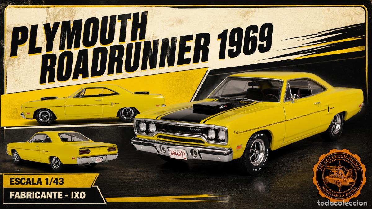 Auto in scala: Plymouth Road Runner 1969
