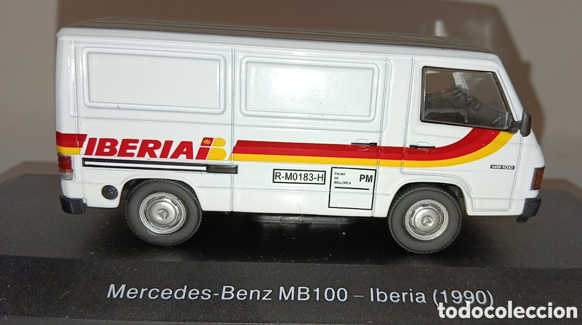 Coches a escala: VEH&Iacute;CULO REPARTO Y SERVICIO SALVAT MERCEDES IBERIA 1990
