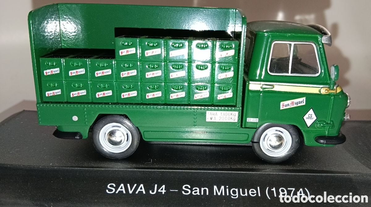 Coches a escala: VEH&Iacute;CULO REPARTO Y SERVICIO SALVAT SAVA SAN MIGUEL 1974