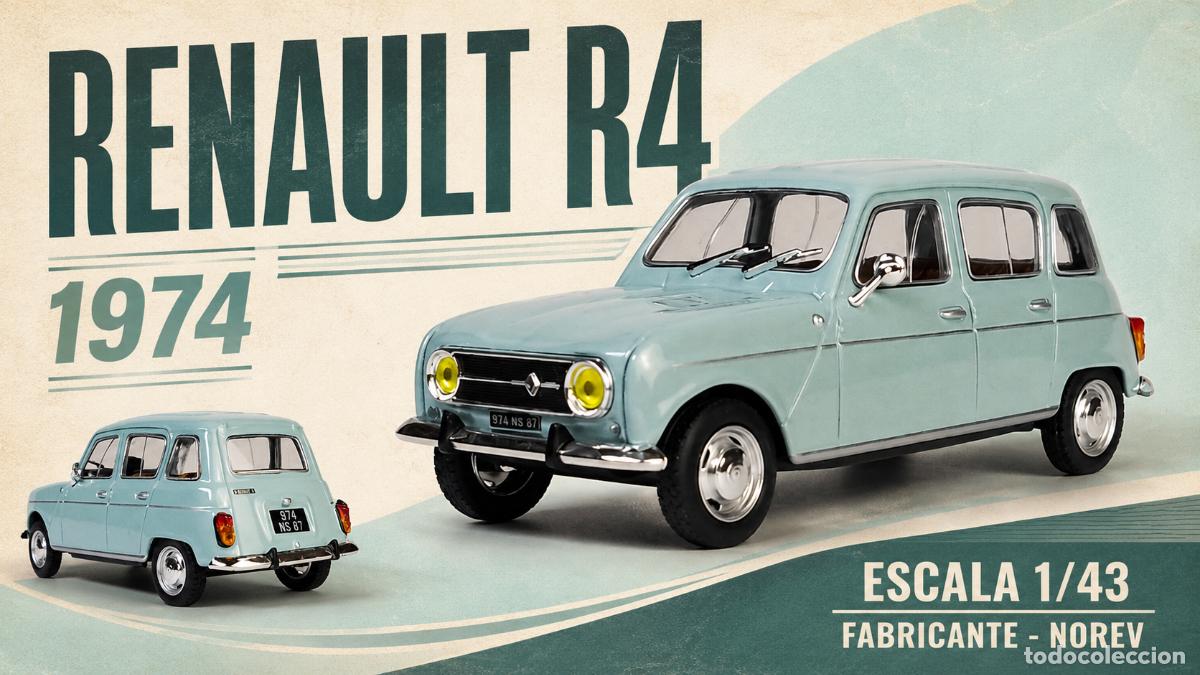 Voitures &agrave; l'&eacute;chelle: Renault R4 1974 1/43
