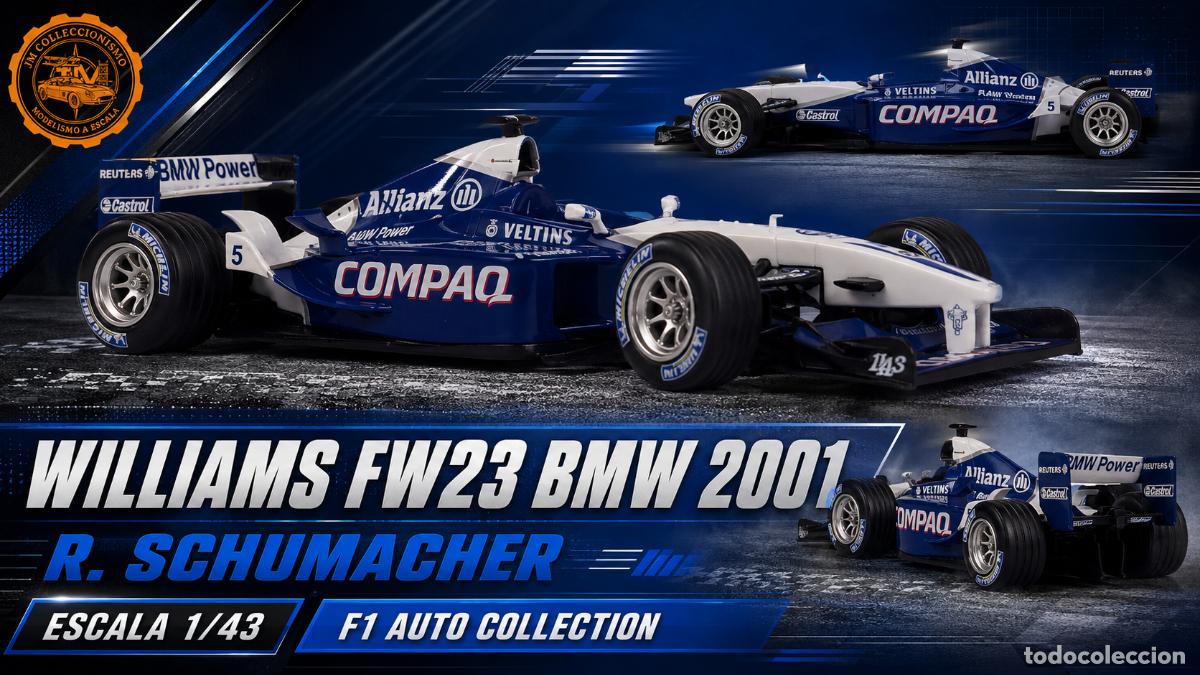 Model Cars: Williams FW23 BMW 2001 - R. Schumacher