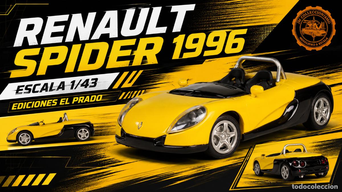 Coches a escala: RENAULT SPORT SPIDER 1996