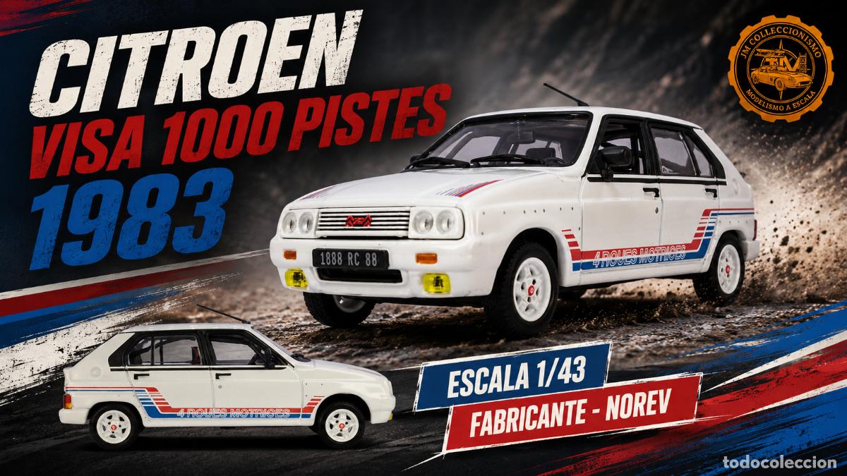 Model Cars: Citroen Visa 1000 Pistes 1983