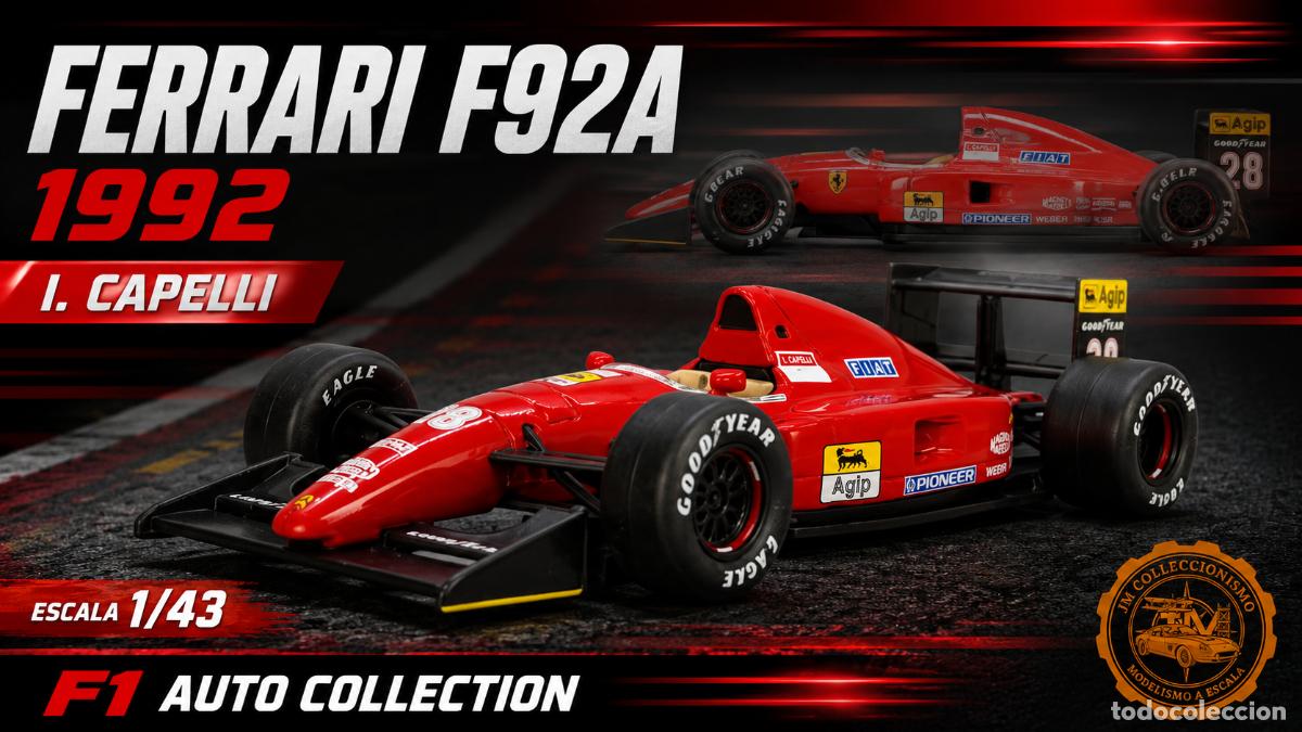 Coches a escala: Ferrari F92A 1992 - I. Capelli