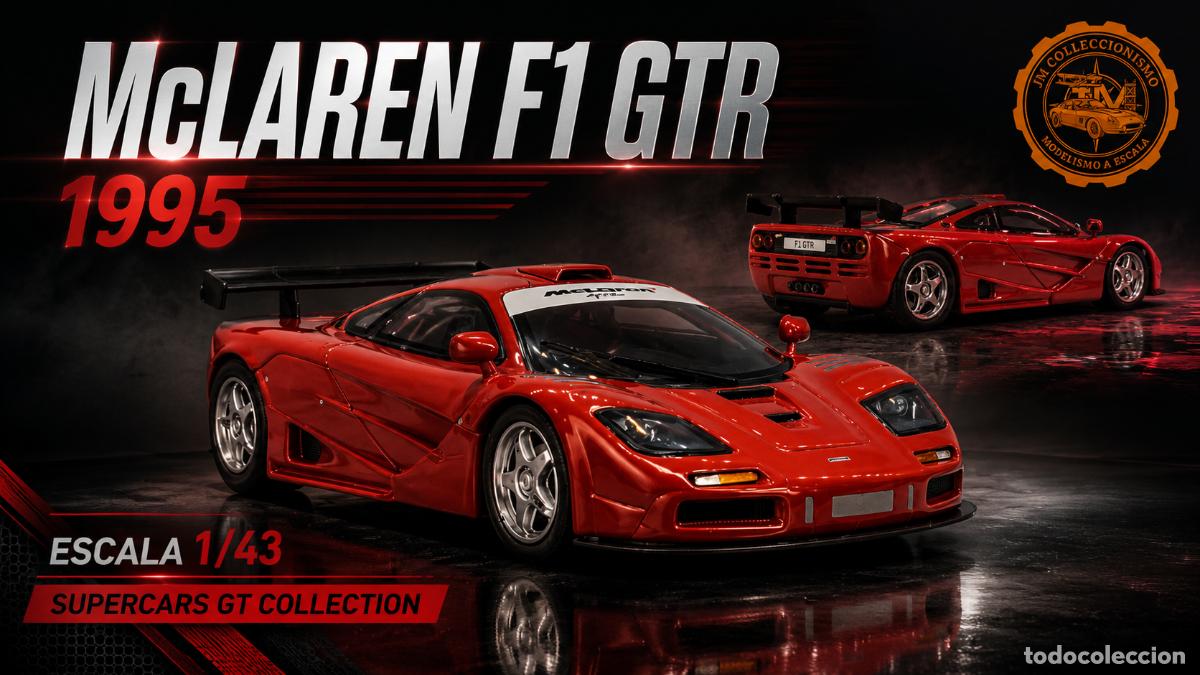 Auto in scala: McLaren F1 GTR 1995 Escala 1/43