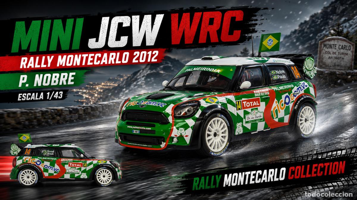 Voitures &agrave; l'&eacute;chelle: Mini Cooper JCV WRC 2012