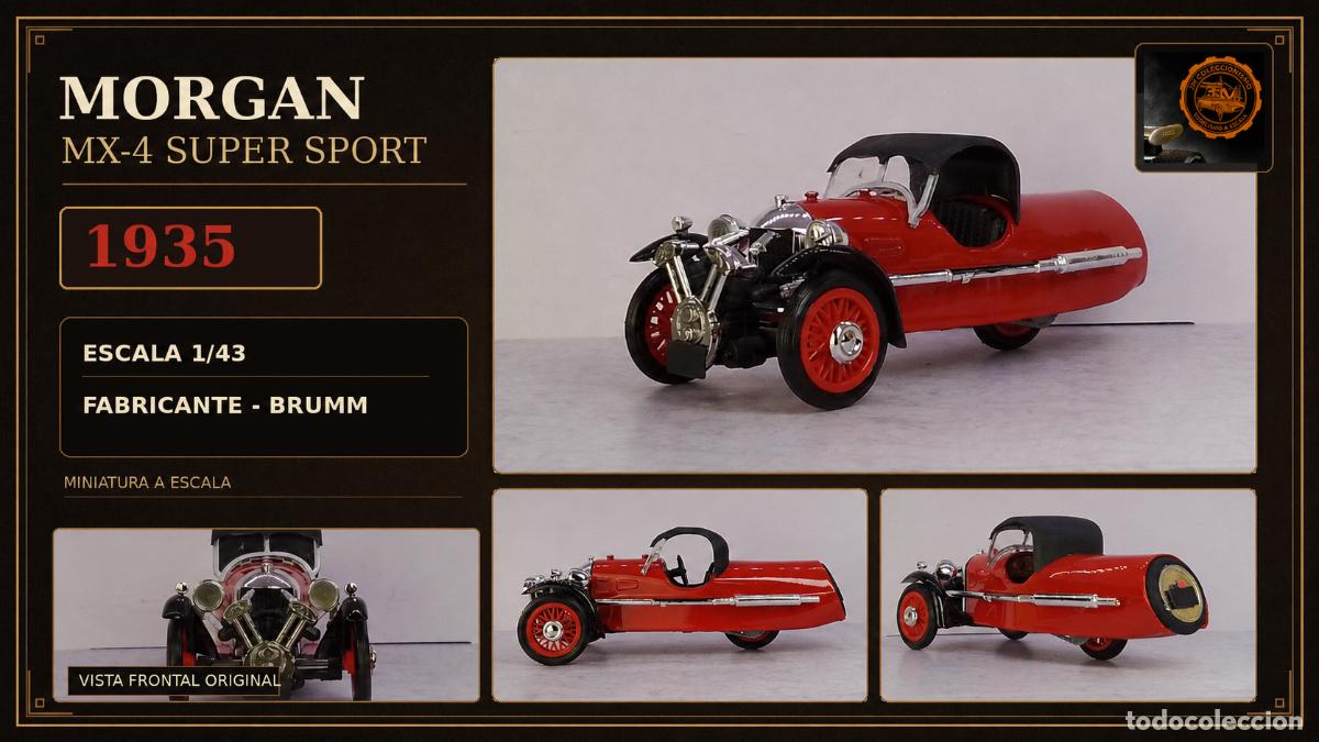 Modellautos: Morgan MX-4 Super Sport 1935