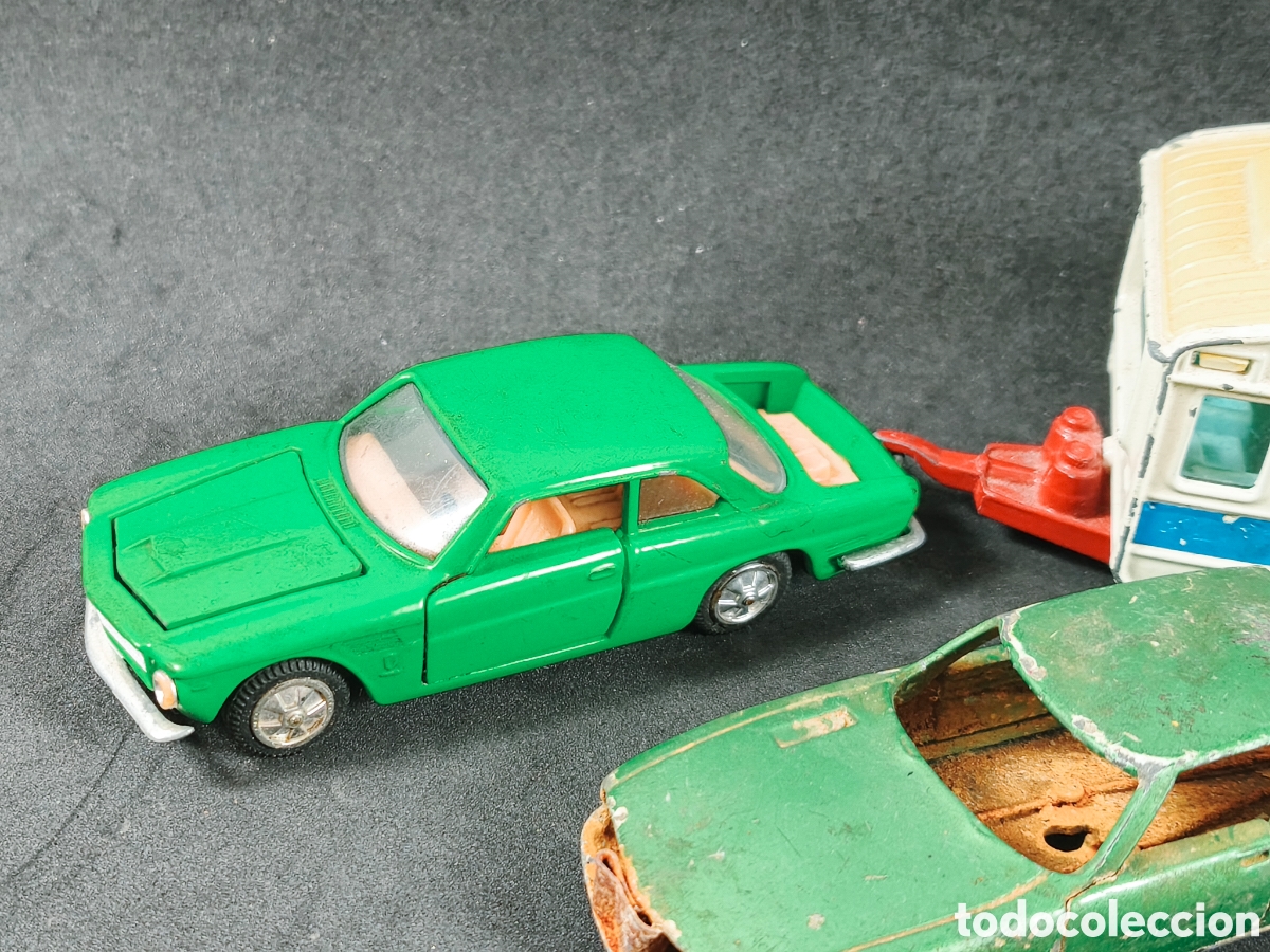 Coches a escala: Lote joal para piezas o restaurar Jaguar Caravana Iso Citroen SM
