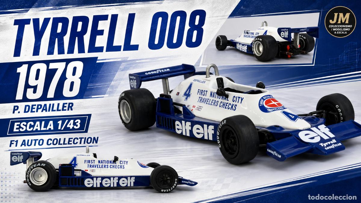 Auto in scala: Tyrrell 008 1978 - P. Depailler