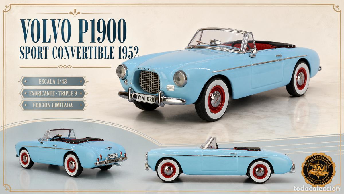 Auto in scala: Volvo P1900 Sport Convertible 1952