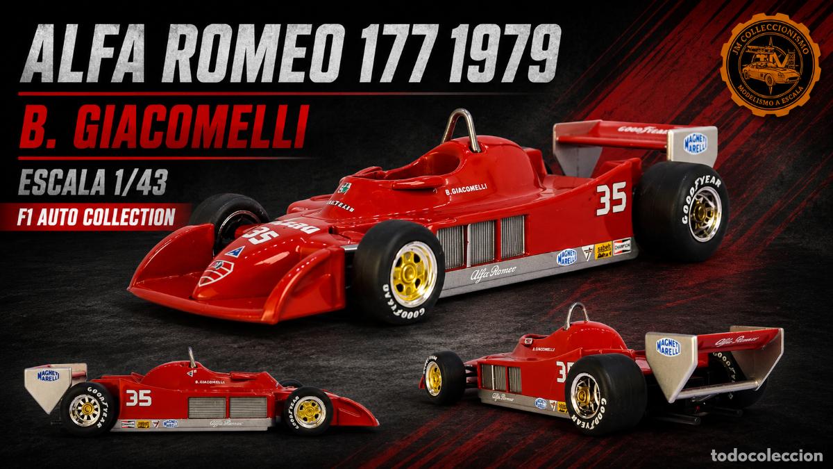 Modellautos: Alfa Romeo 177 1979 - B. Giacomelli