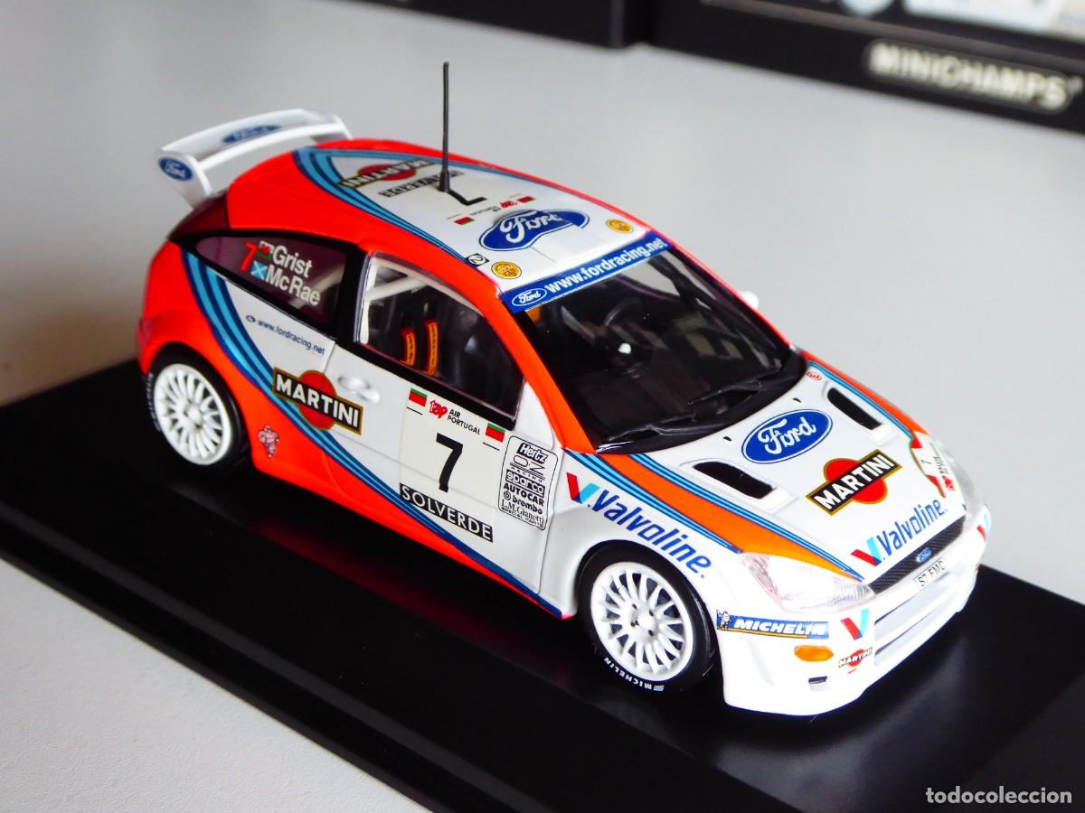 Coches a escala: 1/43 Minichamps Ford Focus WRC Martini #7 Winner Rally Portugal 1999 McRae