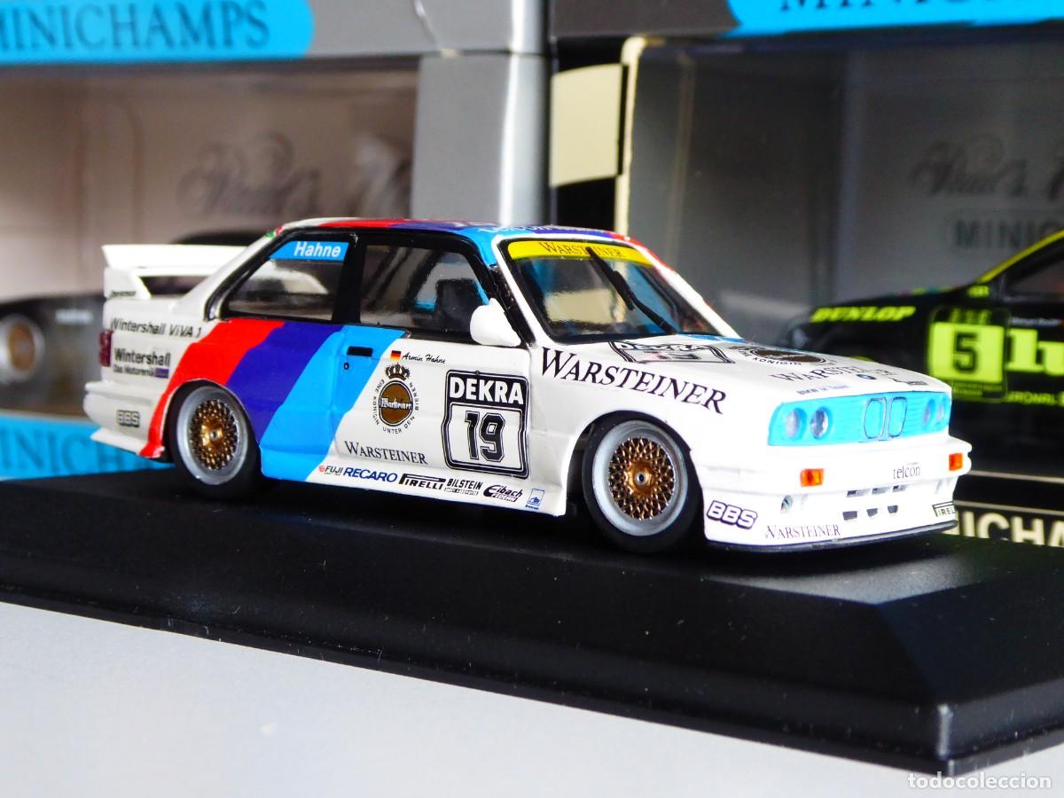 Coches a escala: 1/43 Minichamps BMW M3 E30 Warsteiner Fuji Team Zakspeed #19 DTM Hahne