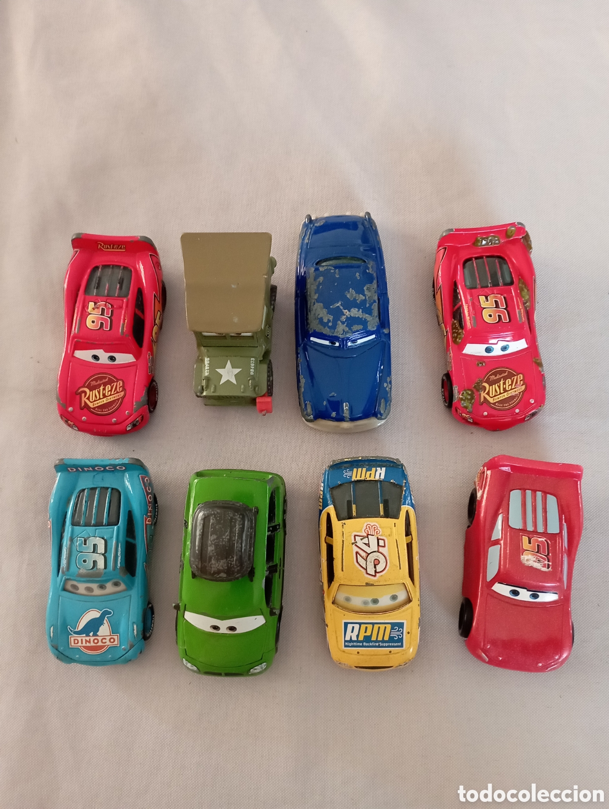 Coches a escala: Coches a escala de Cars diferentes personajes