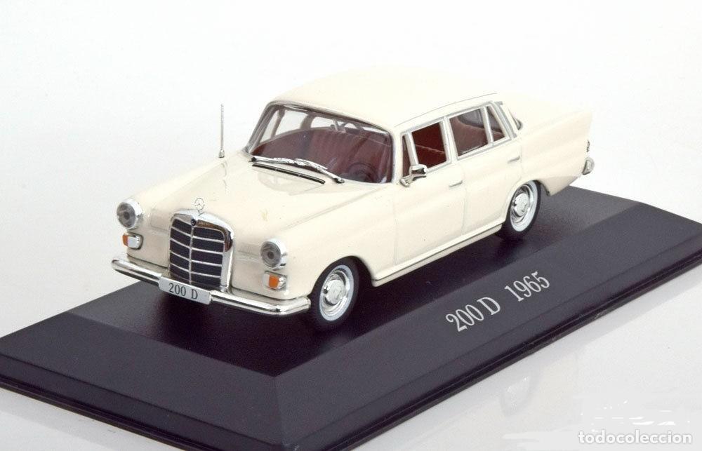 Coches a escala: MERCEDES BENZ 200D (W 110) A&Ntilde;O 1965