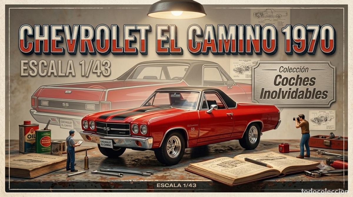 Coches a escala: CHEVROLET EL CAMINO SS 1970