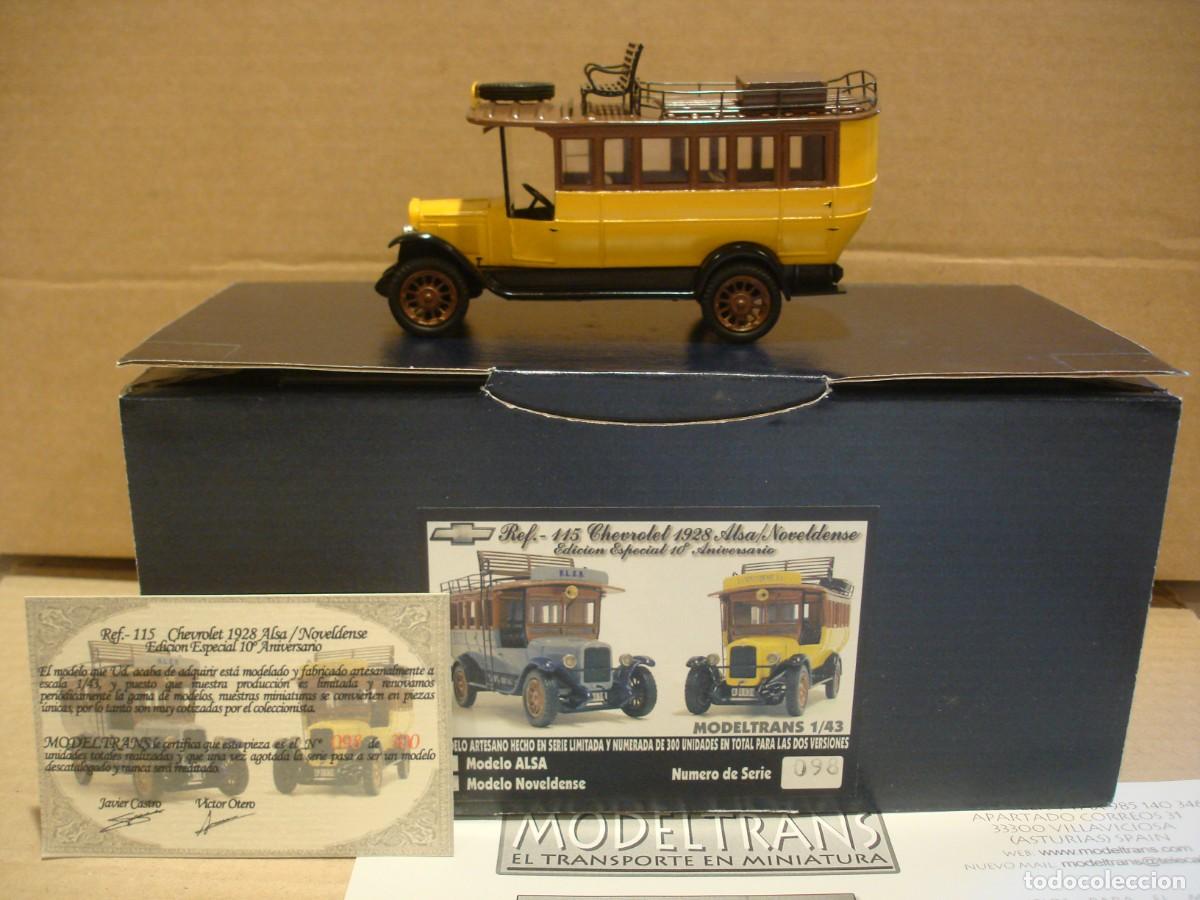 Coches a escala: MODELTRANS CHEVROLET ALSA REF-115 M NUEVO