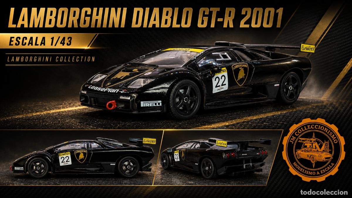 Auto in scala: Lamborghini Diablo GT-R 2001