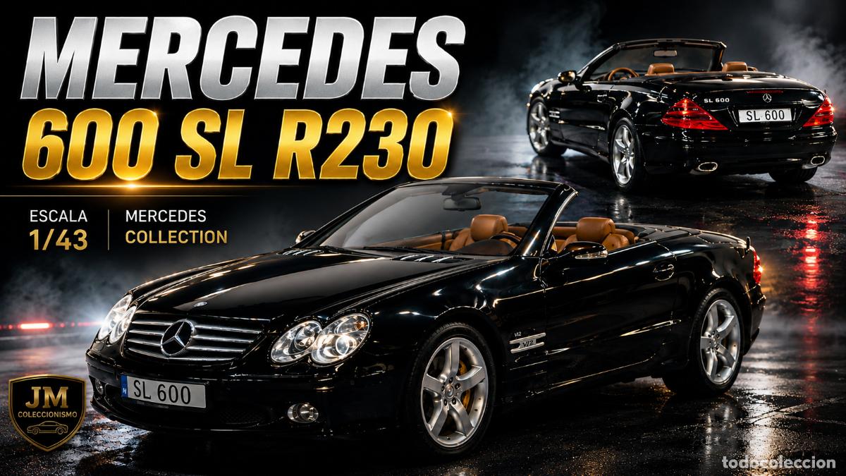 Auto in scala: Mercedes 600 SL R230 2003