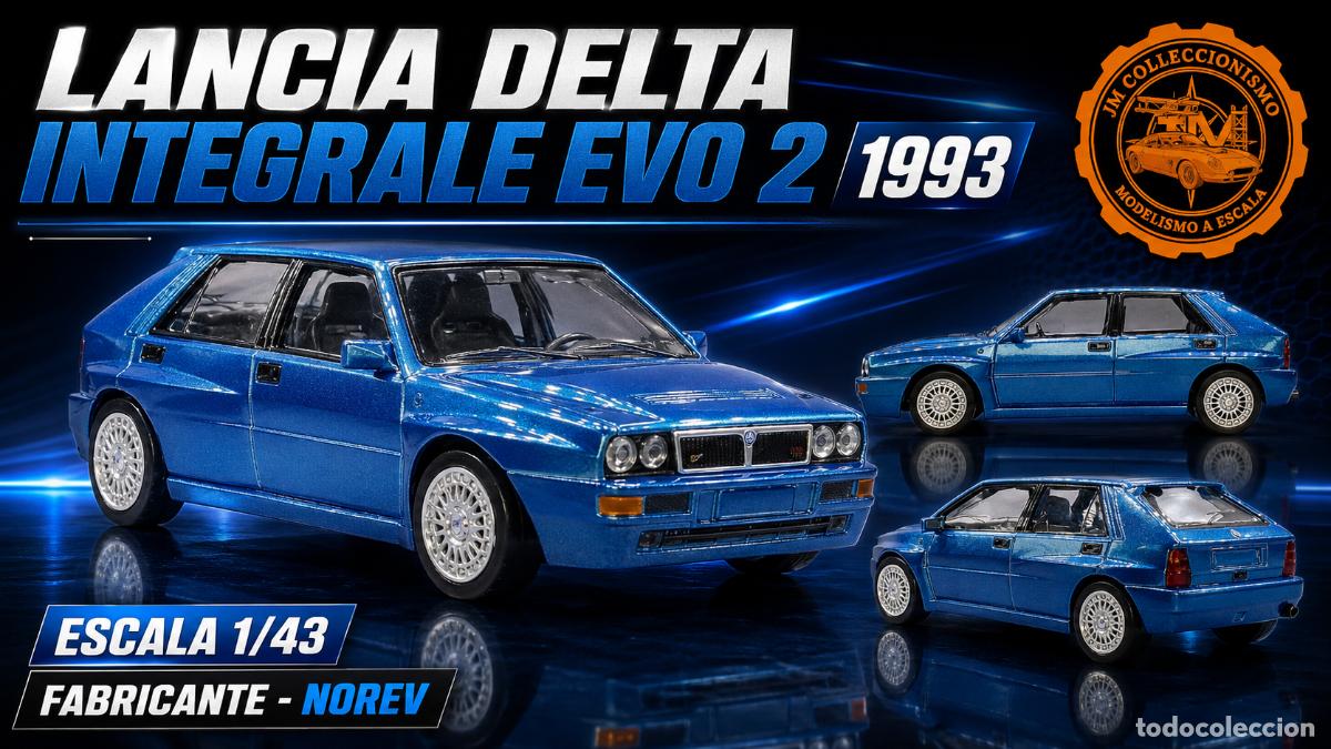 Auto in scala: Lancia Delta HF Integrale 1993