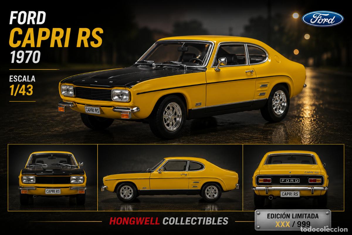 Auto in scala: Ford Capri RS 1970 Escala 1/43