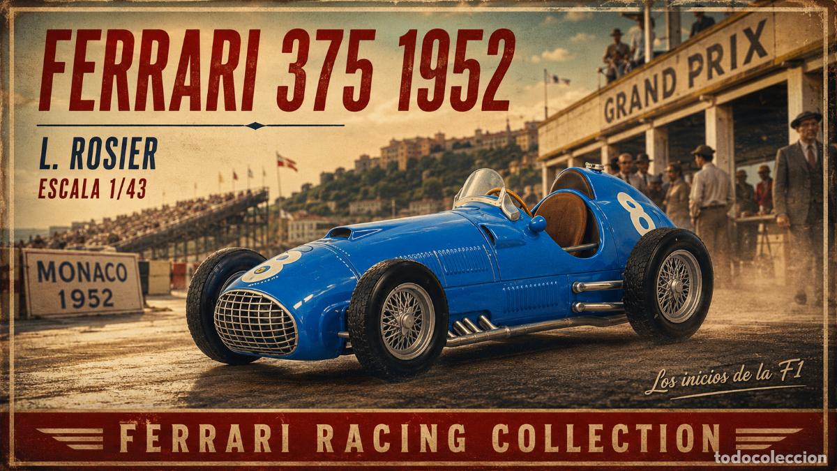Coches a escala: Ferrari 375 1952 - L. Rosier