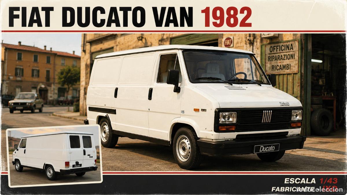 Model Cars: Fiat Ducato Turbo Van 1982