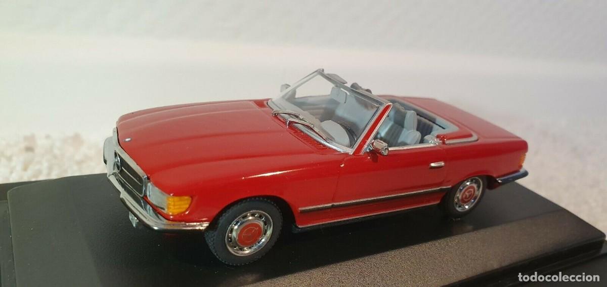 Coches a escala: MERCEDES BENZ W 107, 350 SL RED, COUP&Eacute;. A&Ntilde;O 1.974