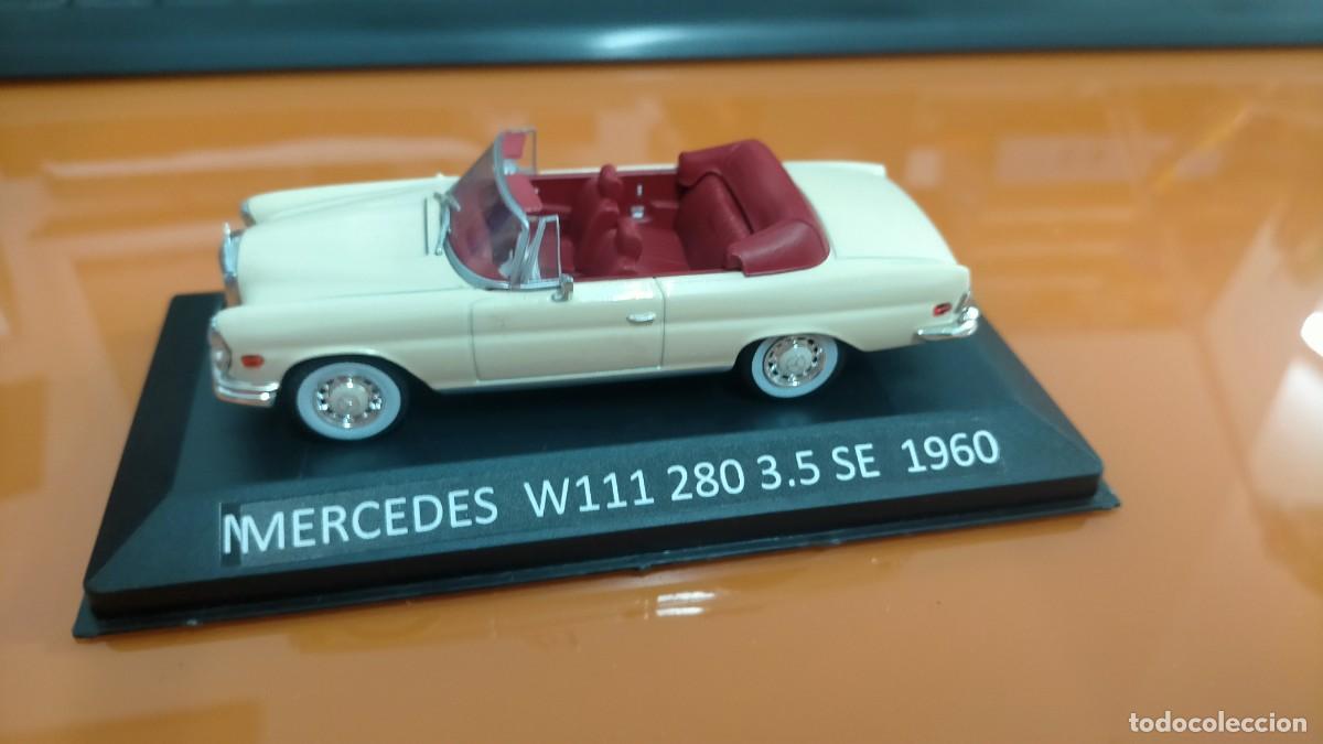 Coches a escala: MERCEDES BENZ, W 111, MODELO 280 3.5 SE, A&Ntilde;O 1.960